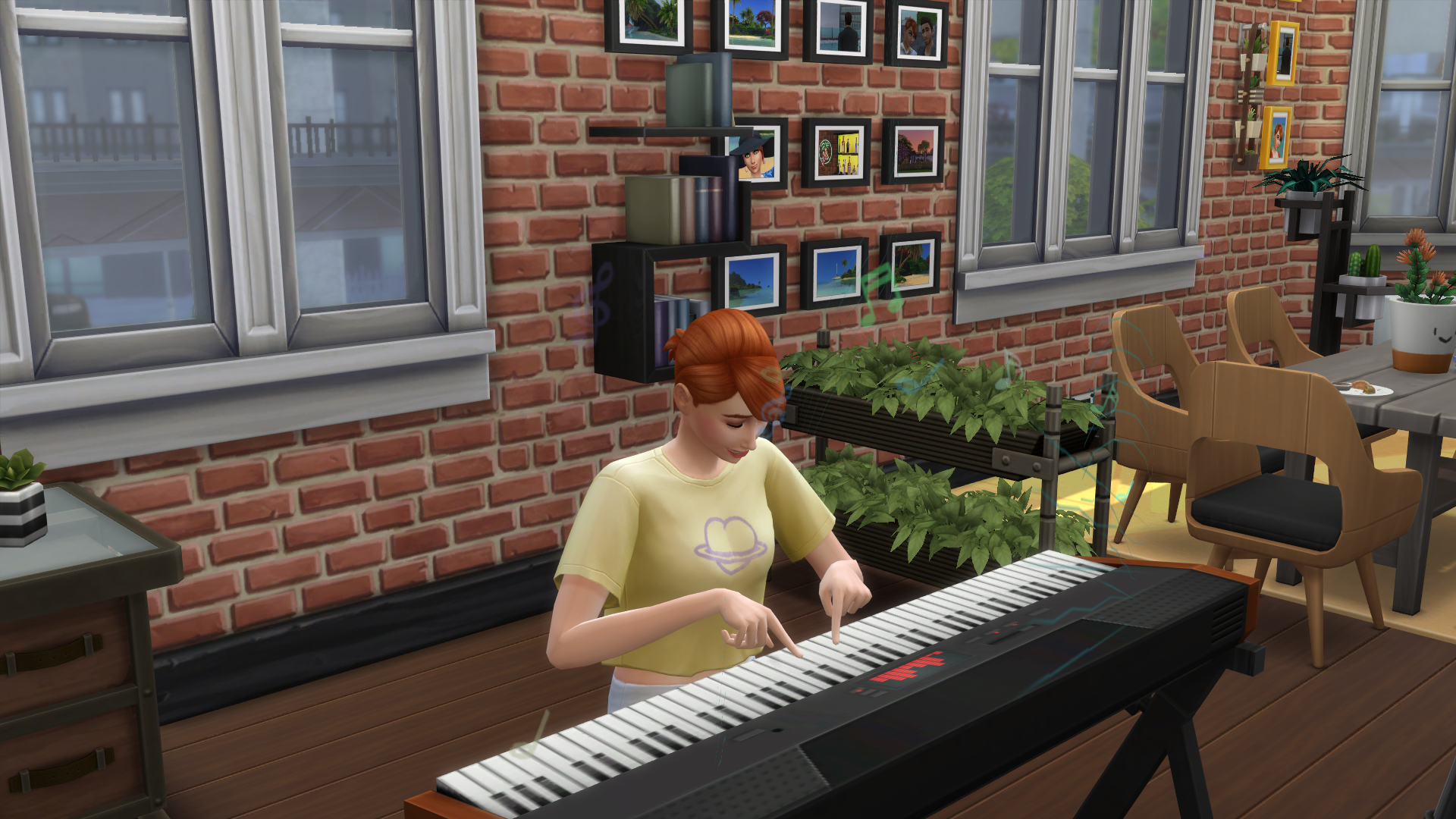Playing an instrument